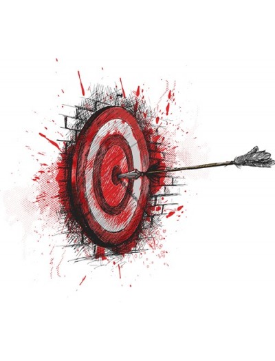 ARCHERY TARGET - DTF TRANSFER BASKI ÜRÜNÜ