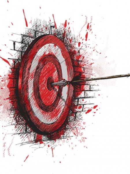 ARCHERY TARGET - DTF TRANSFER BASKI ÜRÜNÜ