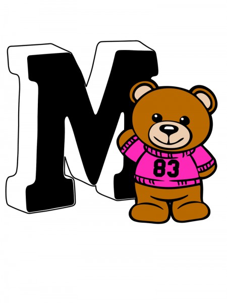 M HARFLİ AYICIK 24 CM M HARFLİ AYICIK 24 CM