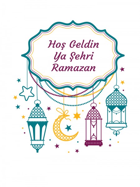 HOŞGELDİN RAMAZAN SUPLA SERVİS PEÇETELİK 29 CM 6 ADET