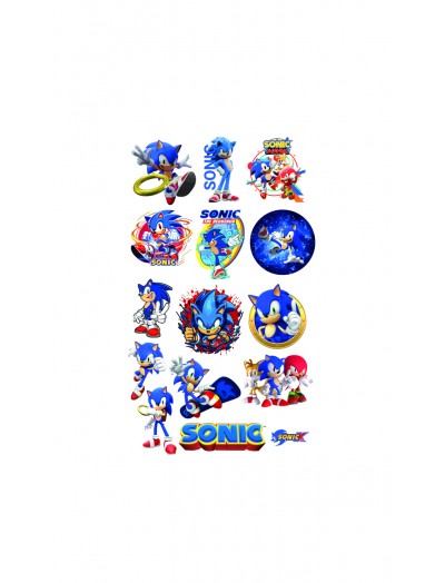 SONIC COMİCS GÖRSELİ 1 METRE