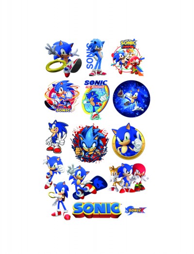 SONIC COMİCS GÖRSELİ 1 METRE