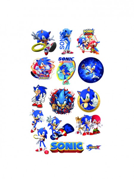 SONIC COMİCS GÖRSELİ 1 METRE