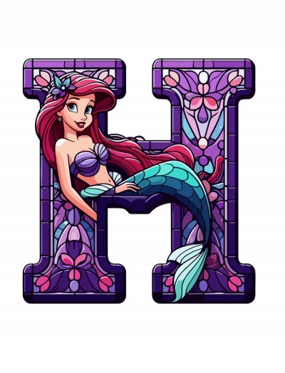DENİZ KIZI H HARF 19 CM