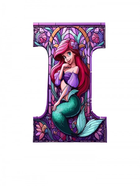 DENİZ KIZI I HARF 19 CM