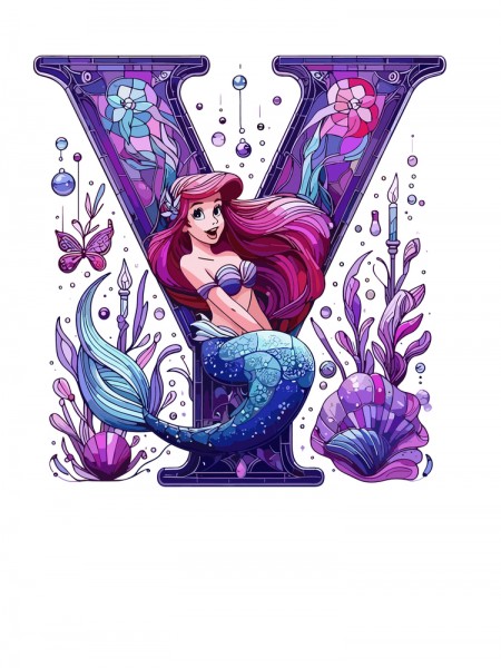 DENİZ KIZI Y HARF 19 CM